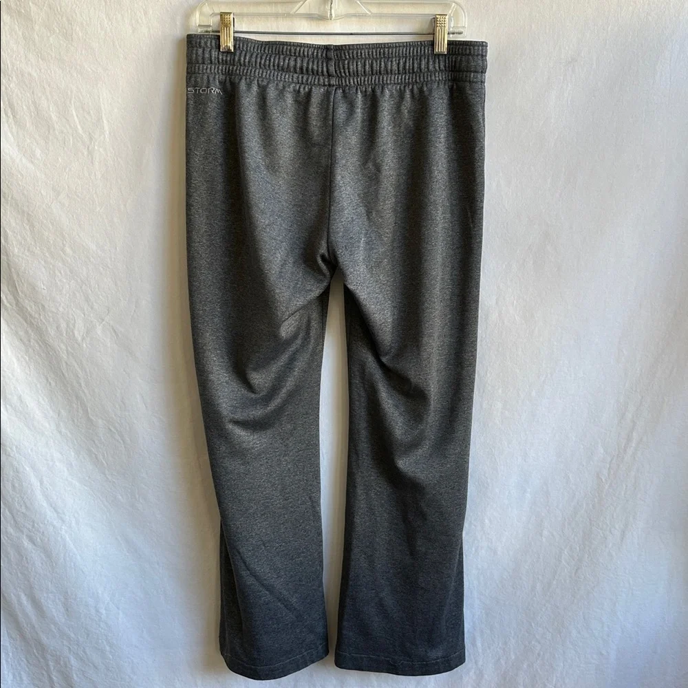 Under Armour Storm semi-fitted charcoal gray flared athletic sweatpants, size M - Picture 4 of 8